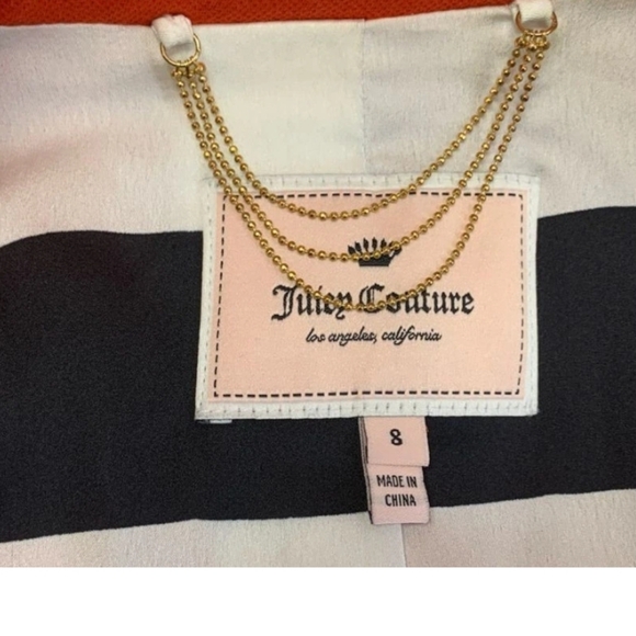 Brand New W/otags Juicy Couture Orange Blazer Italian Materials HQ! Sz 8 Medium - Picture 3 of 12